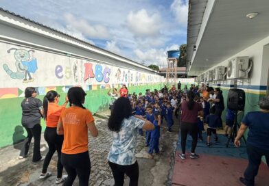 Prefeitura promove ‘Dia D do Desafio Saudável’ no Cmei Padre Cláudio Dalbon e incentiva bons hábitos alimentares e exercícios físicos