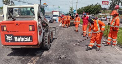 Prefeitura de Manaus intensifica serviços de infraestrutura e avança na recuperação da malha viária na zona Centro-Sul