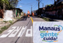 Prefeitura transforma ruas do Colônia Terra Nova com ações de tapa-buracos e limpeza do programa ‘Manaus que a Gente Cuida’
