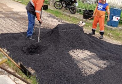Prefeitura de Manaus intensifica recuperação asfáltica no bairro Flores e transforma a mobilidade da região 
