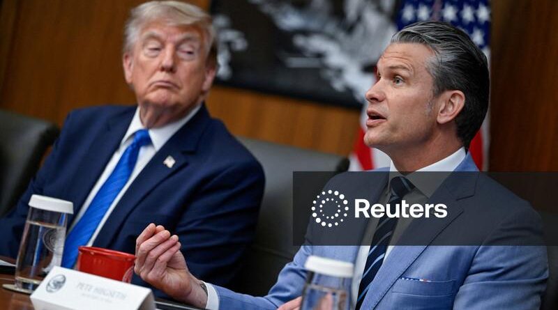 Trump diz que é muito cedo para falar sobre eventual campanha presidencial de Hegseth em 2028