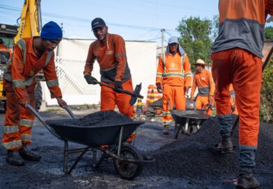 Prefeitura de Manaus realiza recuperação asfáltica na rua Canário do Campo e reforça mobilidade no bairro Cidade de Deus