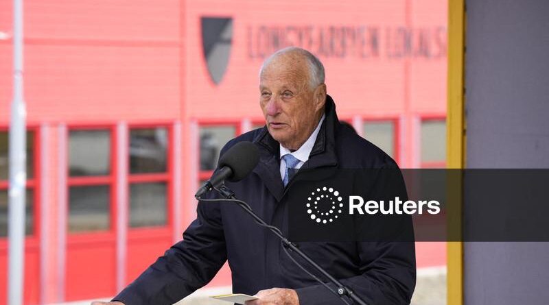 Estado de saúde do rei da Noruega se agrava enquanto ele está internado, informa o palácio