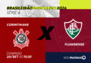 Rádio Nacional transmite Corinthians x Fluminense pelo Brasileirão neste domingo (20)