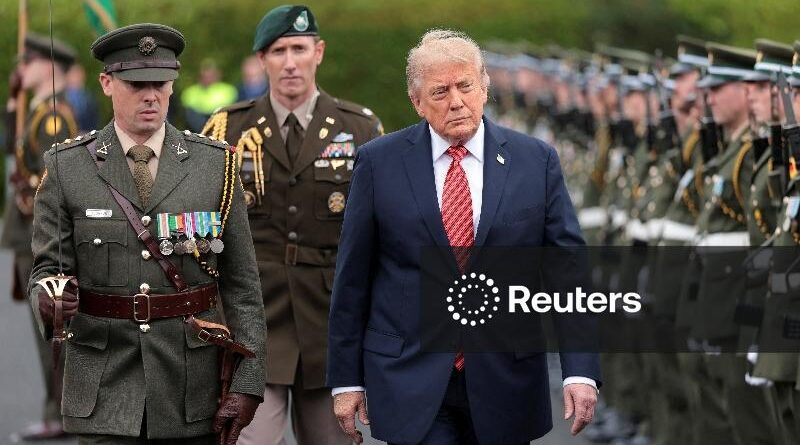 Trump diz que “adoraria” ver Irlanda unificada