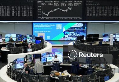 Ações europeias recuam diante de pedidos de desaceleração da IA e preocupações com inflação