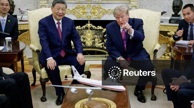 Trump diz ter conversado com Xi sobre guerra contra Irã