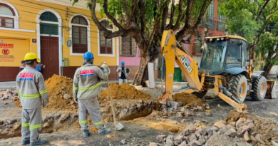 Obra da Prefeitura de Manaus na rua Ferreira Pena avança para nova etapa com início das escavações após aprovação do Iphan