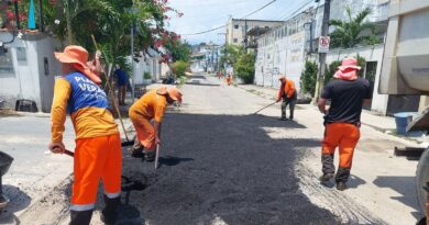 Prefeitura de Manaus conclui recuperação asfáltica da rua Virgínia Wolf, no Parque 10 de Novembro