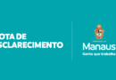 NOTA DE ESCLARECIMENTO