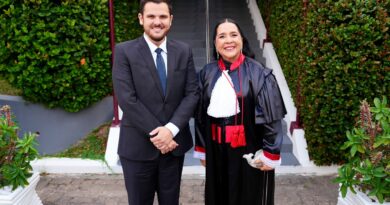 Prefeito Renato Junior prestigia recondução da procuradora-geral Leda Mara ao comando do MP-AM e destaca importância do diálogo entre os poderes 