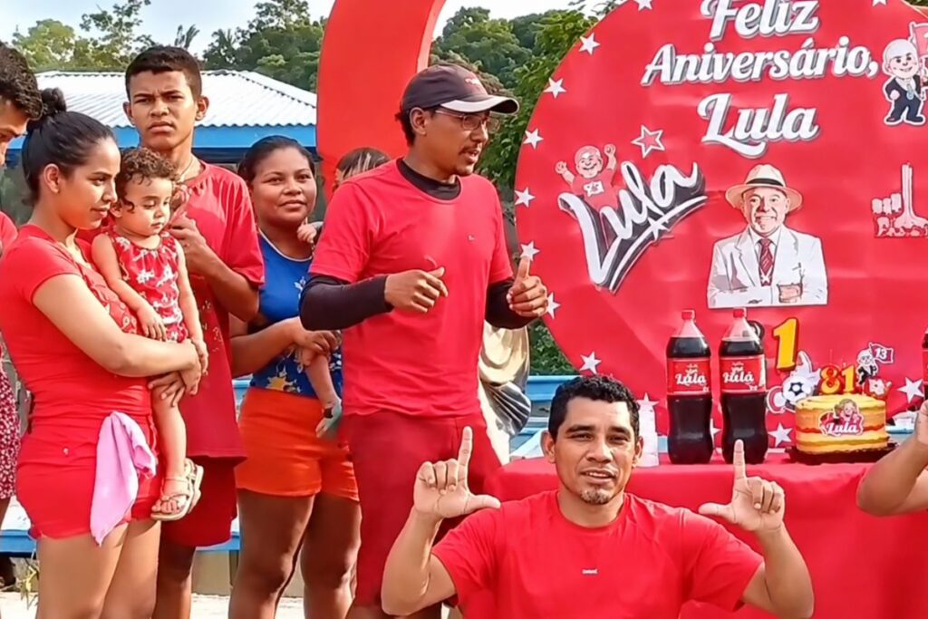 Da floresta a Lula: comunidade do Amazonas faz homenagem de gratidão