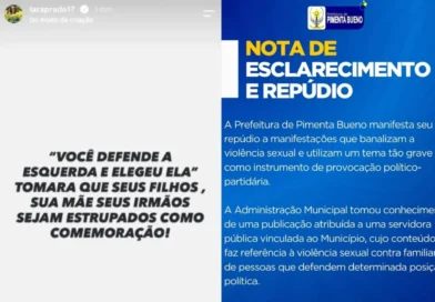 POLÊMICA: Servidora é exonerada após postagem com ameaça de violência sexual