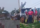 VEJAS AS IMAGENS: homem morre após sofrer descarga elétrica enquanto realizava serviço em telhado
