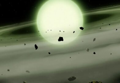 Astrônomos identificam pela primeira vez uma estrela verde no Universo