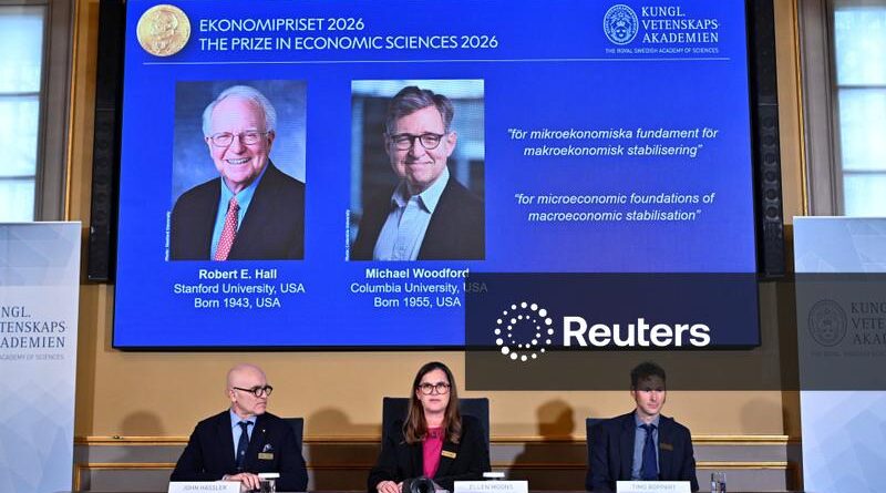 Norte-americanos ganham Prêmio Nobel por trabalhos sobre estabilização de economias