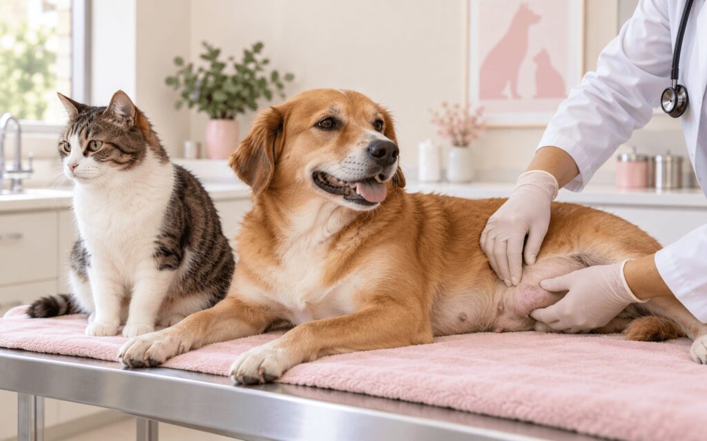 Câncer de mama em pets pode atingir cadelas e gatas; veterinária alerta para sinais da doença