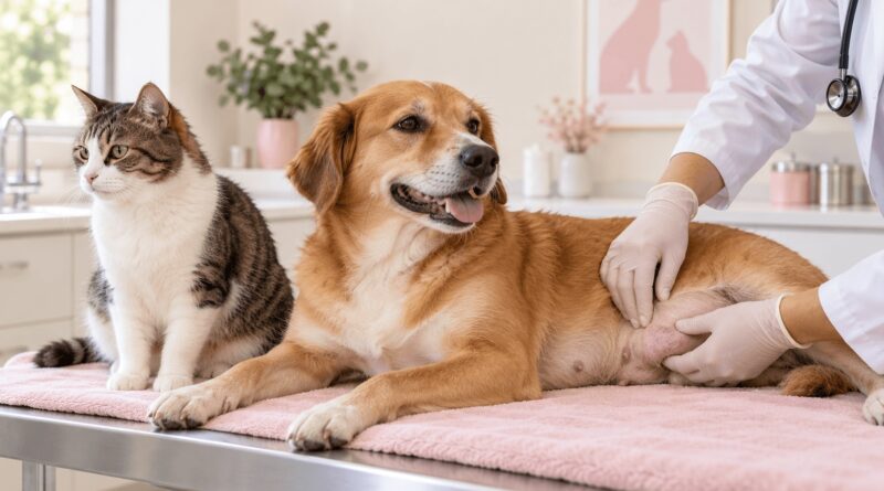 Câncer de mama em pets pode atingir cadelas e gatas; veterinária alerta para sinais da doença