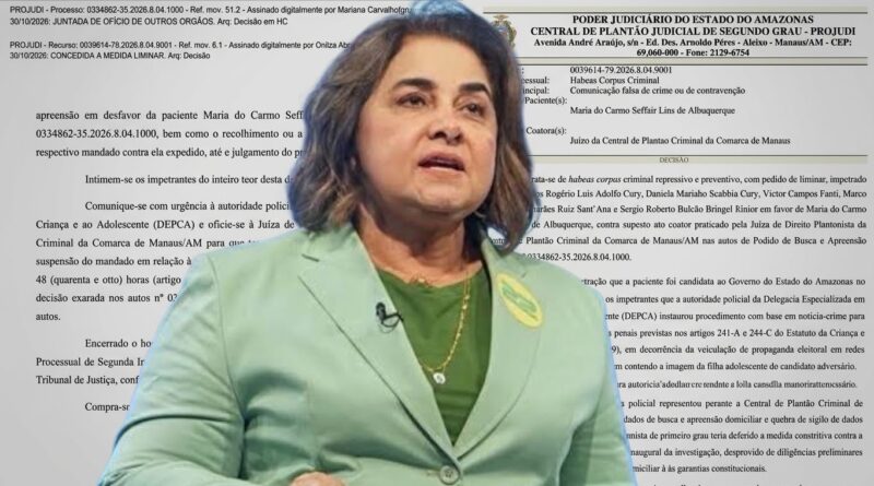 Alvo de investigação, Maria do Carmo recorre à Justiça para barrar apreensão de celular